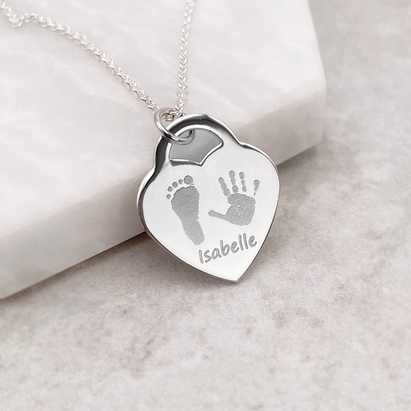 Handprint Necklace - One Child