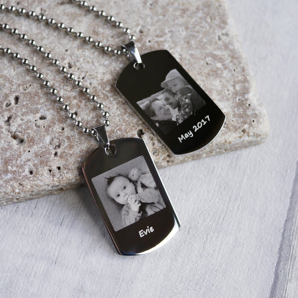 Personalized dog tags for men online