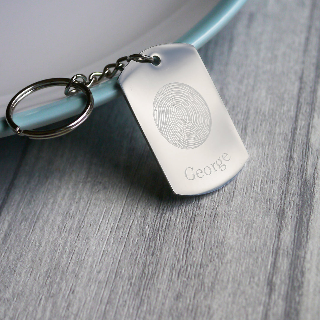 Fingerprint Keyrings