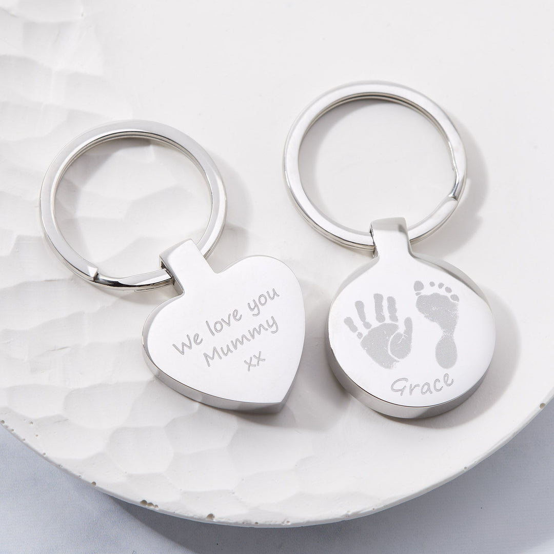 Handprint Keyrings