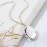 Personalised Fingerprint Locket Necklace