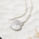 Small Fingerprint Disc Necklace