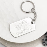 Children's Drawing Keyring