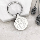 Personalised Grandad Keyring