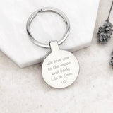 Personalised Daddy Keyring