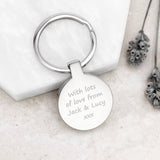 Personalised Grandad Keyring