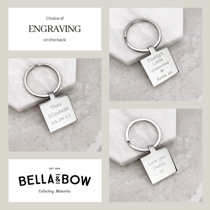 LOVE Handprint & Footprint Keyring