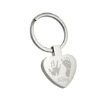 Personalised handprint keyring 